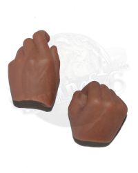 CC Toys Frank Lossanto Version: Left Trigger Hand Set (Brown Skin)