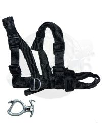 Dam Toys Spetsnaz FSB Alpha Group: Tactical Rappelling Harness With Petzl Descender