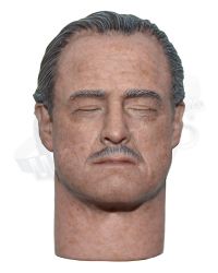 Dam Toys The Godfather Golden Years Version: Closed Eyes Head Sculpt (Marlon Brando Likeness)