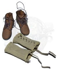Facepool USMC Mortar Team “Sledge Hammer”: Leather Boots & Gaiters