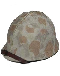 FacePool Pacific Mortar Team – “Snafu”: M1 Helmet with P42 Camo Cover (Metal)