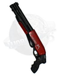 Flagset Toys End War Doomsday War Series Death Squad "K" Caesar: Shotgun With Pistol Grip (Red Accents)