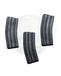 King's Toy U.S. Marine Corps Special Response Team: M4 Magazines x 3
