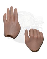 Present Toys Back To The Future Marty McFly "Time Travel Man": Left Hand Open Right Hand Clutch Hand Set