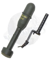 Soldier Story WWII U.S. 101st Airborne Div. 1st Battalion 506th PIR, Private First Class: M6A3 Rocket & M7 Grenade Launcher (Metal)