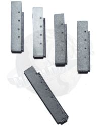 DiD WWII US 101st Airborne "Ricky Foster" M1921A Thompson Submachine Gun Magazines x5 (Metal)