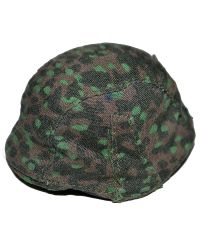 Dragon Models Ltd. WWII Axis Waffen SS Helmet with Pea Dot Camouflaged Helmet Cover