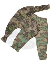 Dragon Models Ltd. WWII Axis Peadot Camouflaged Smock & Splinter Trousers