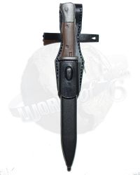 Dragon Models Ltd. WWII Axis Bayonet (Brown) & Molded Sheath (Black)