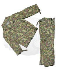 DiD Toys WWII USMC  Camouflaged BDU Shirt & Trousers