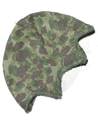 DiD Toys WWII USMC Camouflaged Helmet Cover