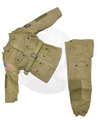 21st Century Toys WWII US Army 101st Airborne Paratrooper: Uniform Jacket & Trousers