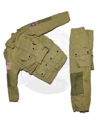 21st Century Toys WWII US Army 82nd Airborne Paratrooper: Uniform Jacket & Trousers
