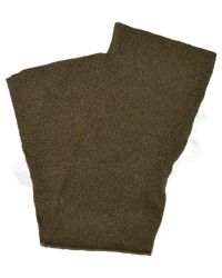 Blue Box Toys WWII US Army Tanker Wool Scarf (Brown)