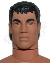 GI Joe WWI Doughboy: Head Sculpt & Figure Body (Black Hair)