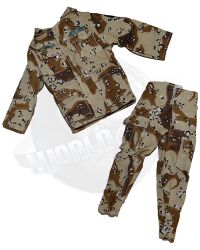 Soldier's of the World Modern Military Chocolate Chip Camouflage Uniform Shirt & Trousers