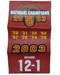 Dragon Models Ltd. USC Trojan's Football Team Banner