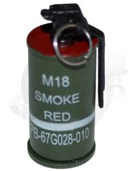 M18 Smoke Grenade (Red, Silver Pin)