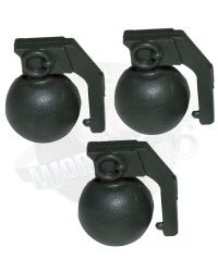 21st Century Toys Modern Ball Grenades x 3