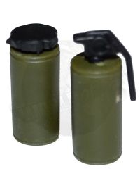 World Peacekeepers Modern Military Flash Bang Grenades x 2