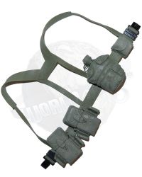 Soldier's of the World Modern Military Tactical Belt, Canteen & Ammunition Pouches (Molded)
