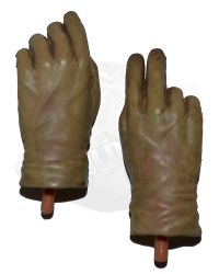 Dragon Models Ltd. WWII Axis Afrika Corps Gloves (Tan)