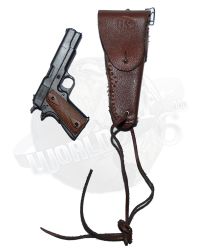 UJINDOU WW2 USMC Battle of Okinawa: M1911 & Holster