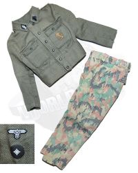 Dragon Models Ltd. Nordland Panzergrenadier (Oberschutze) Berlin 1945 Ansgar: Tunic With Patches & Medal & Trousers
