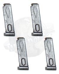 Toy Soldier Modern Military 9MM Magazines x 4
