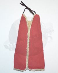 Dragon Models Ltd. "Olaf" Viking Warrior - Barbarian: Kings Fur Lined Robe Cape (Red)
