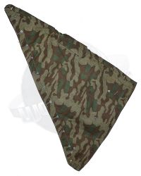 Dragon Models Ltd. WWII Axis Splinter Camouflaged Zeltbahn Poncho (Dark Variant)