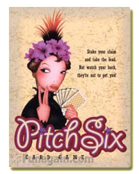 HASBRO Pitch Six Card Game
