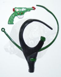 Playing Mantis The Green Hornet Pistol With Shoulder Holster