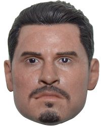 Redman Toys "Fury" Tank Division: Head Sculpt (Michael Peña)