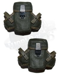 Dragon Models Ltd. US Army Molded Magazine Pouches x 2