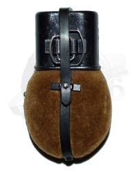 Dragon Models Ltd. WWII Axis Franz Flocked Canteen with Black Molded Strap & Cup