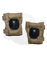 Soldier Story Modern Military Knee Pads (Tan with Black Pads)