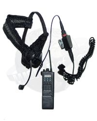 Blue Box Toys Gunslinger Com headset with Mic & Radio