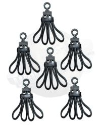 Very Hot Toys Spy: ASP Tri-Fold Restraints x6 (Black)